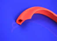 Commercial Standard Red Perforated Silicone Sponge Rubber Strips Jointless Surface