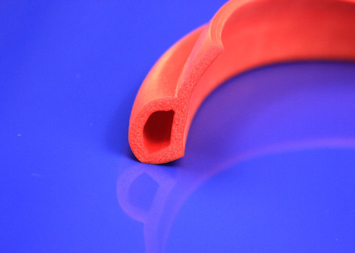 Heat Resistant Foam Silicone Sponge Rubber Strips Chemical Corrosion Anti Wear